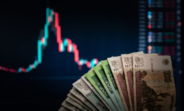 الروبل الروسي يقفز إلى أعلى مستوى شهري مقابل الدولار 9 4 2