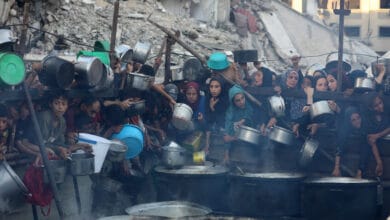 "معركة الطحين" في غزة: مشاهد صادمة تكشف حجم المجاعة وتزايد الضحايا 1 6