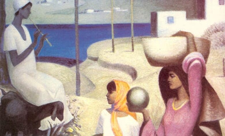 جداريات أسوان: الفن يعيد إحياء الذاكرة النوبية 1 16 1