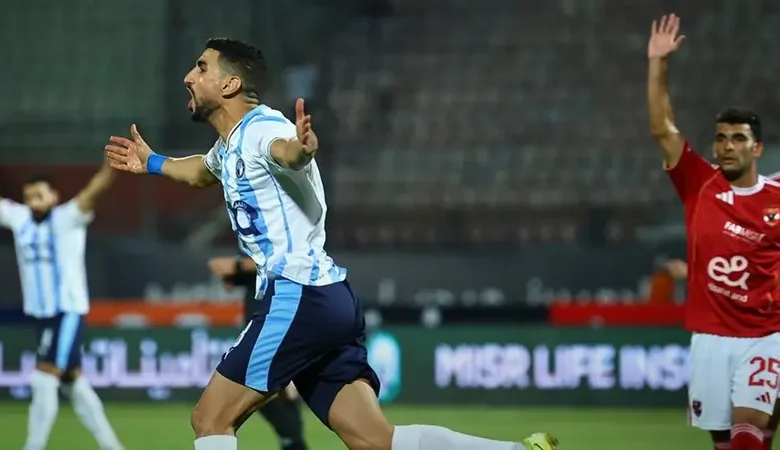 الأهلي يتلقى هزيمة قاسية من بيراميدز بثنائية وليد الكرتي 1 33 14