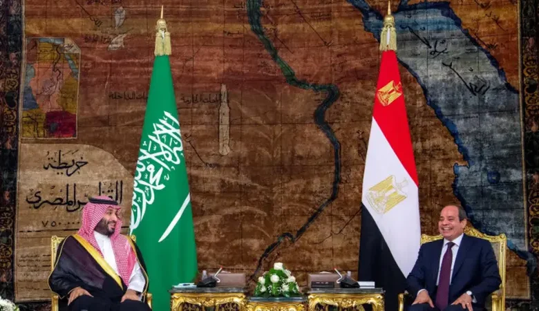 نيوم تستضيف لقاءً بين السيسي ومحمد بن سلمان لبحث الشراكة الاستراتيجية 1 4 5