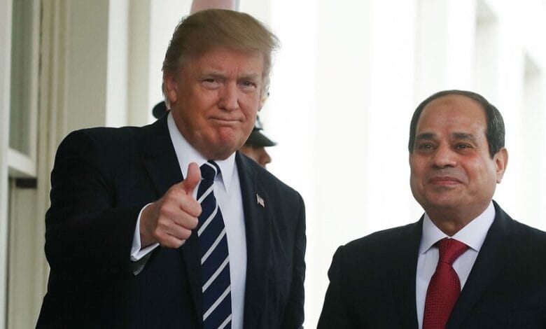 الإعلام العبري: ترامب يربط حل أزمة مياه النيل بتهجير سكان غزة إلى مصر 1 47 2