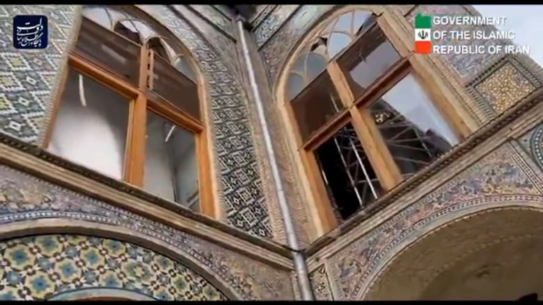 تصدع مرآة التاريخ .. غارة جوية تطال قصر كلستان العريق في طهران ومخاوف على كنوز اليونسكو 1 325008