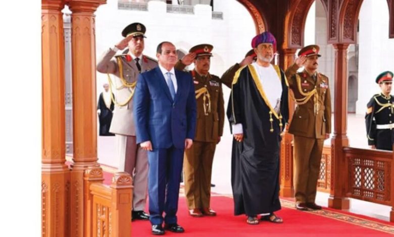 سياج عربي لمواجهة التهديدات الإيرانية.. قمة هاتفية بين السيسي والسلطان هيثم لتفعيل الأمن الجماعي 1 69ba87fa4236041dd455acc0