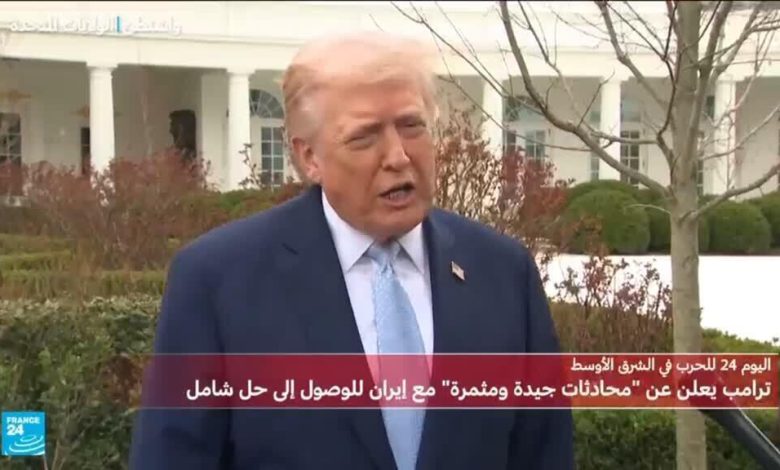 ترامب يؤجل الضربات العسكرية ضد إيران 1 d8aad8b1d8a7d985d8a8 d98ad8a4d8acd984 d8a7d984d8b6d8b1d8a8d8a7d8aa d8a7d984d8b9d8b3d983d8b1d98ad8a9 d8b6d8af d8a5d98ad8b1d8a7d986