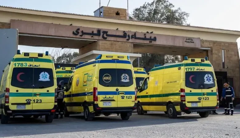 الصحة العالمية توقف إجلاء جرحى غزة عقب مقتل أحد طواقمها بنيران إسرائيلية عند معبر رفح 1 0b0ac1c0 32c0 11f1 8551 ebe7c5dd79d2.jpg