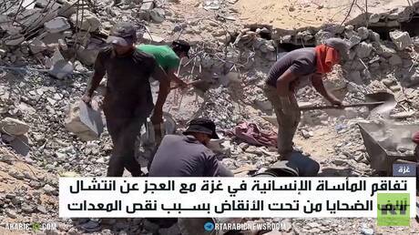 غزة: مأساة مستمرة تحت الأنقاض 1 d8bad8b2d8a9 d985d8a3d8b3d8a7d8a9 d985d8b3d8aad985d8b1d8a9 d8aad8add8aa d8a7d984d8a3d986d982d8a7d8b6